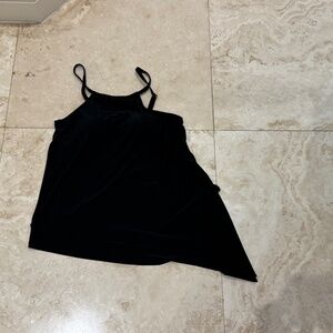 NWOT DREAMSUIT BY MIRACLE BRANDS TANKINI SWIM TOP SWIMSUIT Black --SIZE 10